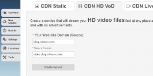 Video on Demand CDN service