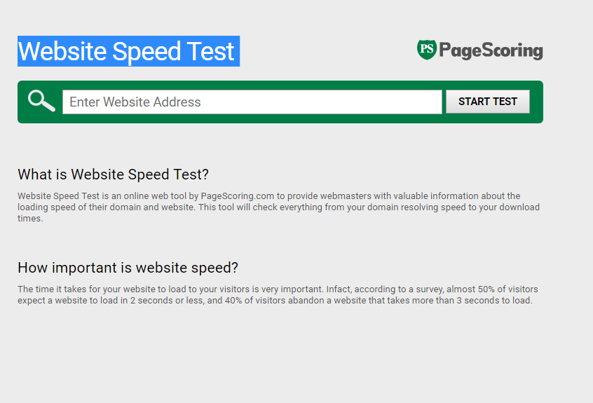 Website speed test tools 6